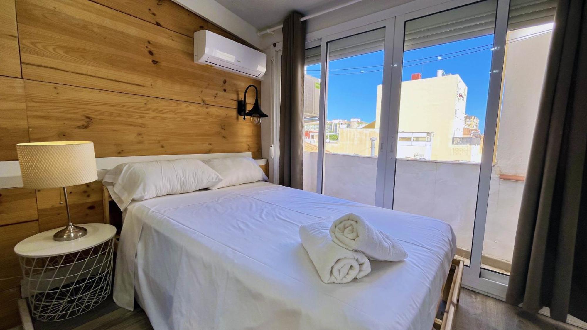 Апартаменты A 5 Minutos De La Playa Con Terraza En Малага Экстерьер фото